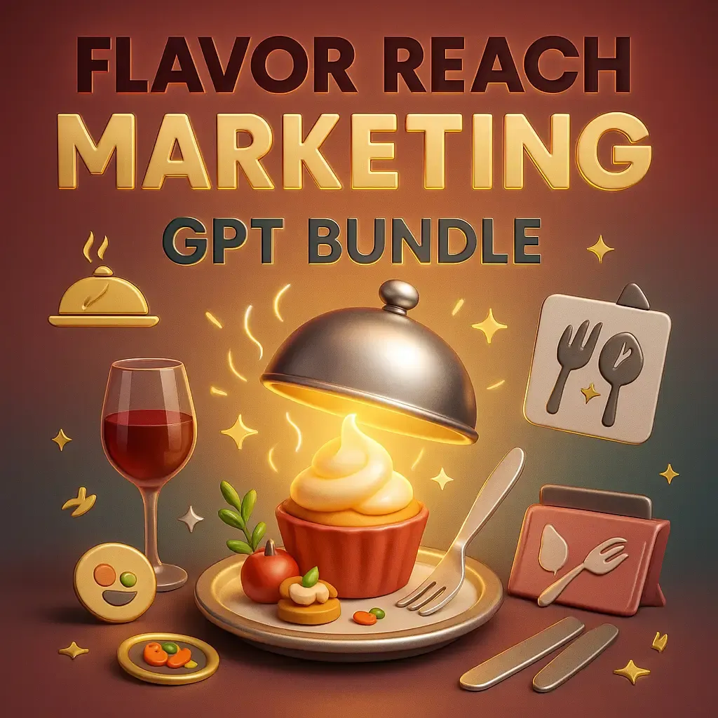 Flavors Reach Marketing GPT Bundle for Catering Service